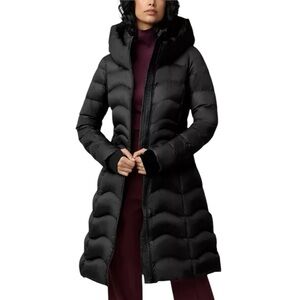 NWT’S Soia & Kyo Lita Down quilted Coat Black SZ 3X